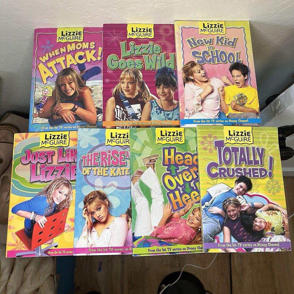 Lizzie McGuire Disney Press Chapter Book Lot 7